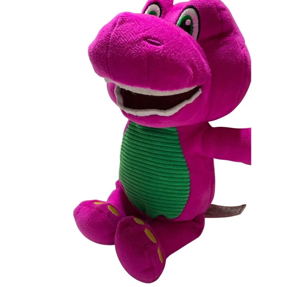 Fisher Price Barney Plush Purple‎ Dinosaur Stuffed Animal 11 inch HVF40 2024